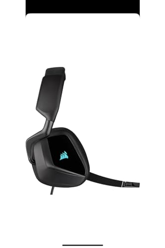 Corsair VOID RGB ELITE Wireless Gaming Headset - 7.1 Surround Sound - Discord Certified - iCUE Compatible - PC, Mac, PS5, PS4 - White