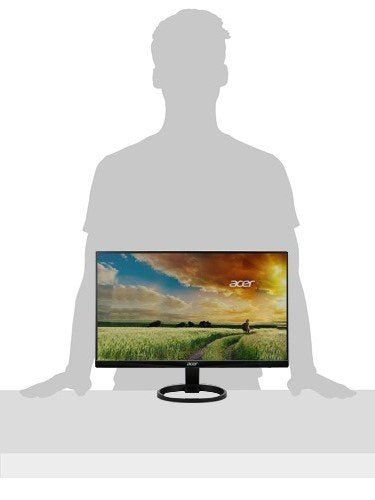 Acer R270 G0bi 27" IPS Full HD (1920 x 1080) Ultra-Thin Gaming Office Monitor | Adaptive-Sync Support (FreeSync Compatible) | Up to 120Hz Refresh | 1ms (VRB) | 99% sRGB | Tilt | HDMI & VGA Ports