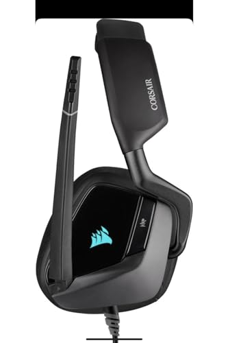 Corsair VOID RGB ELITE Wireless Gaming Headset - 7.1 Surround Sound - Discord Certified - iCUE Compatible - PC, Mac, PS5, PS4 - White