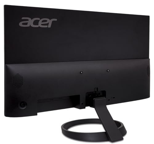 Acer R270 G0bi 27" IPS Full HD (1920 x 1080) Ultra-Thin Gaming Office Monitor | Adaptive-Sync Support (FreeSync Compatible) | Up to 120Hz Refresh | 1ms (VRB) | 99% sRGB | Tilt | HDMI & VGA Ports