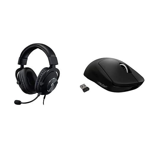 Logitech G Pro X SE Wired Gaming Headset: Blue VO!CE Detachable Boom Mic, DTS 7.1, 50 mm Drivers, USB/3.5mm Aux, USB DAC Included, for PC, Xbox, PS5, PS4 - Black - G Pro X SE Wired Gaming Headset