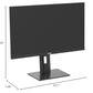 KTC 27 Inch QHD Computer Monitor, 2K 100Hz IPS Gaming Monitor, 1440P Frameless Eye Care PC Office Monitor with HDMI/DP, FreeSync & G-Sync, HDR10, VESA, Tilt Adjustable