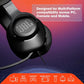 JBL Quantum 100 - Wired Over-Ear Gaming Headphones - Black, Large