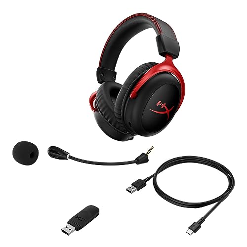 HyperX Cloud II Wireless Gaming Headset - Red