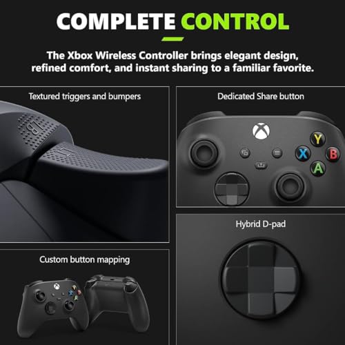 Xbox Series X 1TB SSD Console - Includes Xbox Wireless Controller - Up to 120 frames per second - 16 GB RAM - 1 TB SSD Storage - Experience True 4K Gaming - Xbox Velocity Architecture