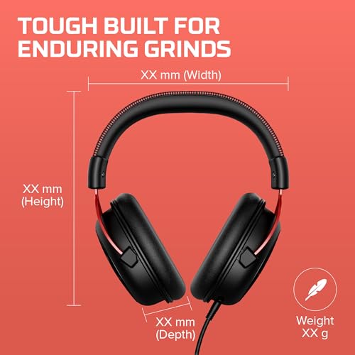 HyperX Cloud II Wireless Gaming Headset - Red