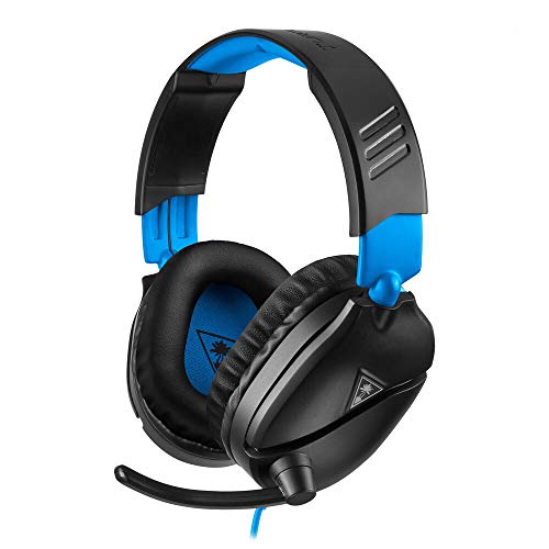 Turtle Beach Recon 70 Multiplatform Gaming Headset for PS5, PS4, Xbox Series X|S, Xbox One, Nintendo Switch, PC & Mobile w/3.5mm Wired Connection - Flip-to-Mute Mic, 40mm Speakers, Lightweight-Black