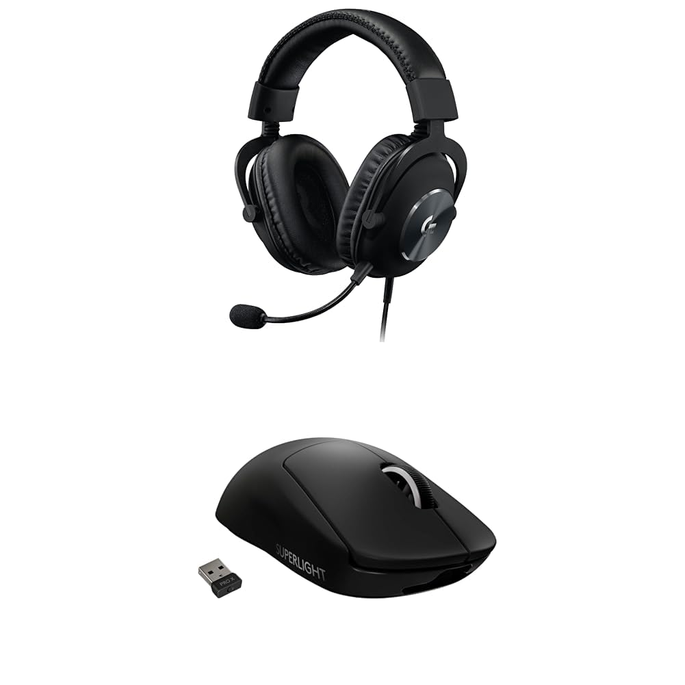 Logitech G Pro X SE Wired Gaming Headset: Blue VO!CE Detachable Boom Mic, DTS 7.1, 50 mm Drivers, USB/3.5mm Aux, USB DAC Included, for PC, Xbox, PS5, PS4 - Black - G Pro X SE Wired Gaming Headset