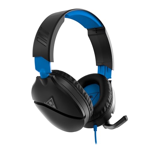 Turtle Beach Recon 70 Multiplatform Gaming Headset for PS5, PS4, Xbox Series X|S, Xbox One, Nintendo Switch, PC & Mobile w/3.5mm Wired Connection - Flip-to-Mute Mic, 40mm Speakers, Lightweight-Black