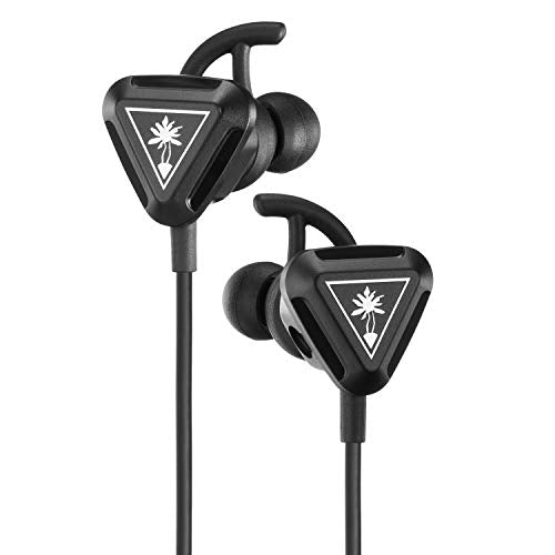 Turtle Beach Battle Buds In-Ear Gaming Headset - Mobile & PC with 3.5mm, Xbox Series X, Xbox Series S, Xbox One, PS5, PS4, PlayStation – Lightweight, In-Line Controls, Black