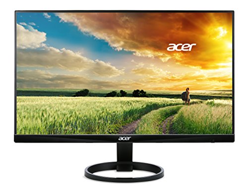 Acer R270 G0bi 27" IPS Full HD (1920 x 1080) Ultra-Thin Gaming Office Monitor | Adaptive-Sync Support (FreeSync Compatible) | Up to 120Hz Refresh | 1ms (VRB) | 99% sRGB | Tilt | HDMI & VGA Ports