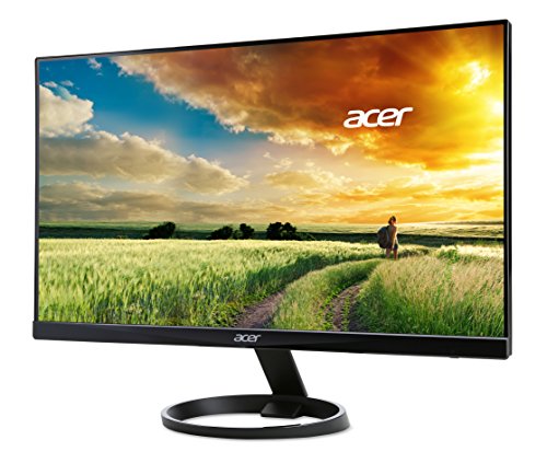 Acer R270 G0bi 27" IPS Full HD (1920 x 1080) Ultra-Thin Gaming Office Monitor | Adaptive-Sync Support (FreeSync Compatible) | Up to 120Hz Refresh | 1ms (VRB) | 99% sRGB | Tilt | HDMI & VGA Ports