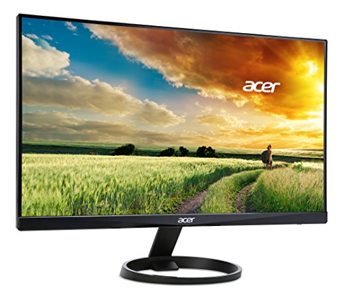 Acer R270 G0bi 27" IPS Full HD (1920 x 1080) Ultra-Thin Gaming Office Monitor | Adaptive-Sync Support (FreeSync Compatible) | Up to 120Hz Refresh | 1ms (VRB) | 99% sRGB | Tilt | HDMI & VGA Ports