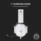 Razer BlackShark V2 X Gaming Headset: 7.1 Surround Sound - 50mm Drivers - Memory Foam Cushion - For PC, PS4, PS5, Switch - 3.5mm Audio Jack - Black