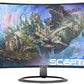 Sceptre 32-inch Curved Gaming Monitor Overdrive up to 240Hz DisplayPort 165Hz 144Hz HDMI AMD FreeSync Build-in Speakers, Machine Black (C325B-185RD)