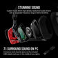 Corsair VOID RGB ELITE Wireless Gaming Headset - 7.1 Surround Sound - Discord Certified - iCUE Compatible - PC, Mac, PS5, PS4 - White