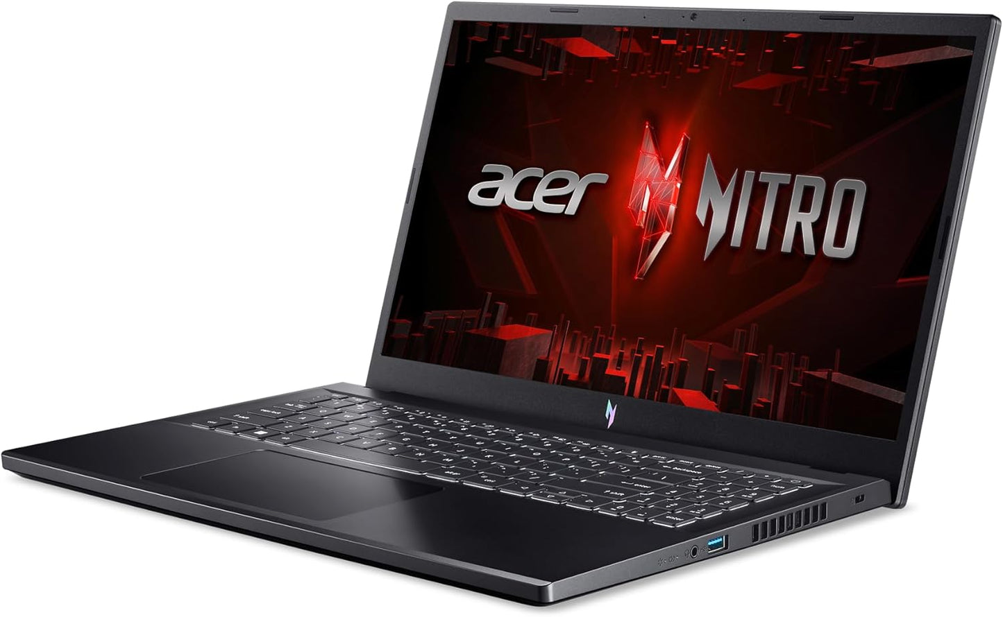 Acer Nitro V Gaming Laptop | Intel Core i7-13620H Processor | NVIDIA GeForce RTX 4050 Laptop GPU | 15.6" FHD IPS 144Hz Display | 16GB DDR5 | 512GB Gen 4 SSD | WiFi 6 | Backlit KB | ANV15-51-73B9