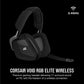 Corsair VOID RGB ELITE Wireless Gaming Headset - 7.1 Surround Sound - Discord Certified - iCUE Compatible - PC, Mac, PS5, PS4 - White