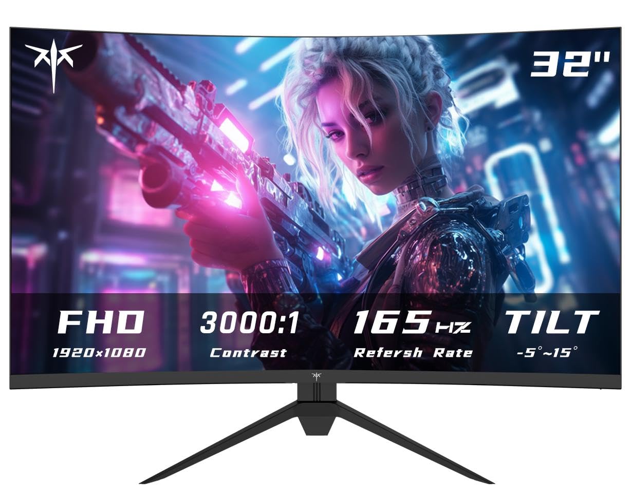 KTC 27 inch 4K 144Hz Gaming Monitor, UHD 3840 x 2160 IPS Computer PC Monitor, FreeSync & G-Sync, HDR Support, 134% sRGB, HDMI/DisPlayPort/USB, Tilt Adjustable, VESA Mountable, H27P22