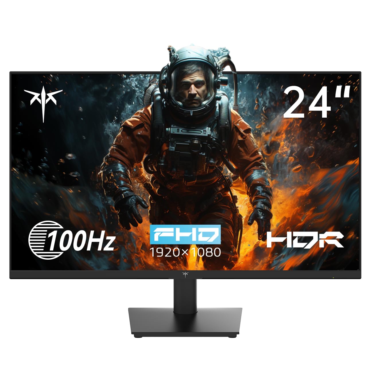 KTC 27 Inch QHD Computer Monitor, 2K 100Hz IPS Gaming Monitor, 1440P Frameless Eye Care PC Office Monitor with HDMI/DP, FreeSync & G-Sync, HDR10, VESA, Tilt Adjustable