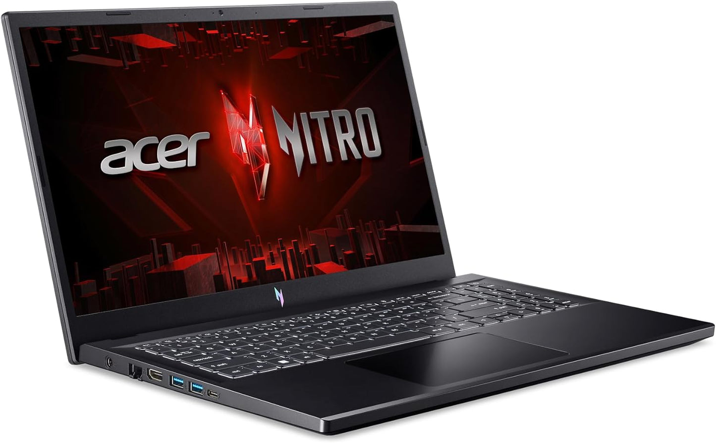 Acer Nitro V Gaming Laptop | Intel Core i7-13620H Processor | NVIDIA GeForce RTX 4050 Laptop GPU | 15.6" FHD IPS 144Hz Display | 16GB DDR5 | 512GB Gen 4 SSD | WiFi 6 | Backlit KB | ANV15-51-73B9