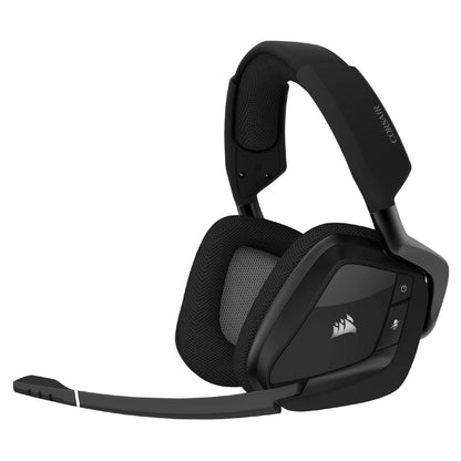 Corsair VOID RGB ELITE Wireless Gaming Headset - 7.1 Surround Sound - Discord Certified - iCUE Compatible - PC, Mac, PS5, PS4 - White