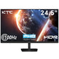 KTC 27 Inch QHD Computer Monitor, 2K 100Hz IPS Gaming Monitor, 1440P Frameless Eye Care PC Office Monitor with HDMI/DP, FreeSync & G-Sync, HDR10, VESA, Tilt Adjustable