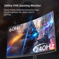 KTC 27 inch 4K 144Hz Gaming Monitor, UHD 3840 x 2160 IPS Computer PC Monitor, FreeSync & G-Sync, HDR Support, 134% sRGB, HDMI/DisPlayPort/USB, Tilt Adjustable, VESA Mountable, H27P22