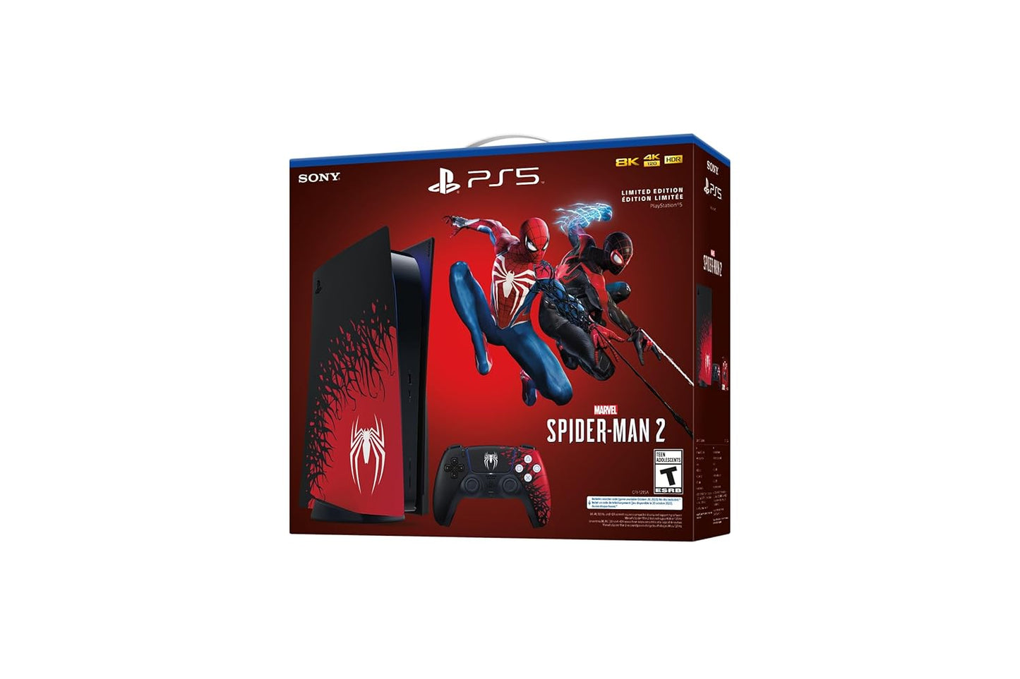 PlayStation 5 Console – Marvel’s Spider-Man 2 Limited Edition Bundle