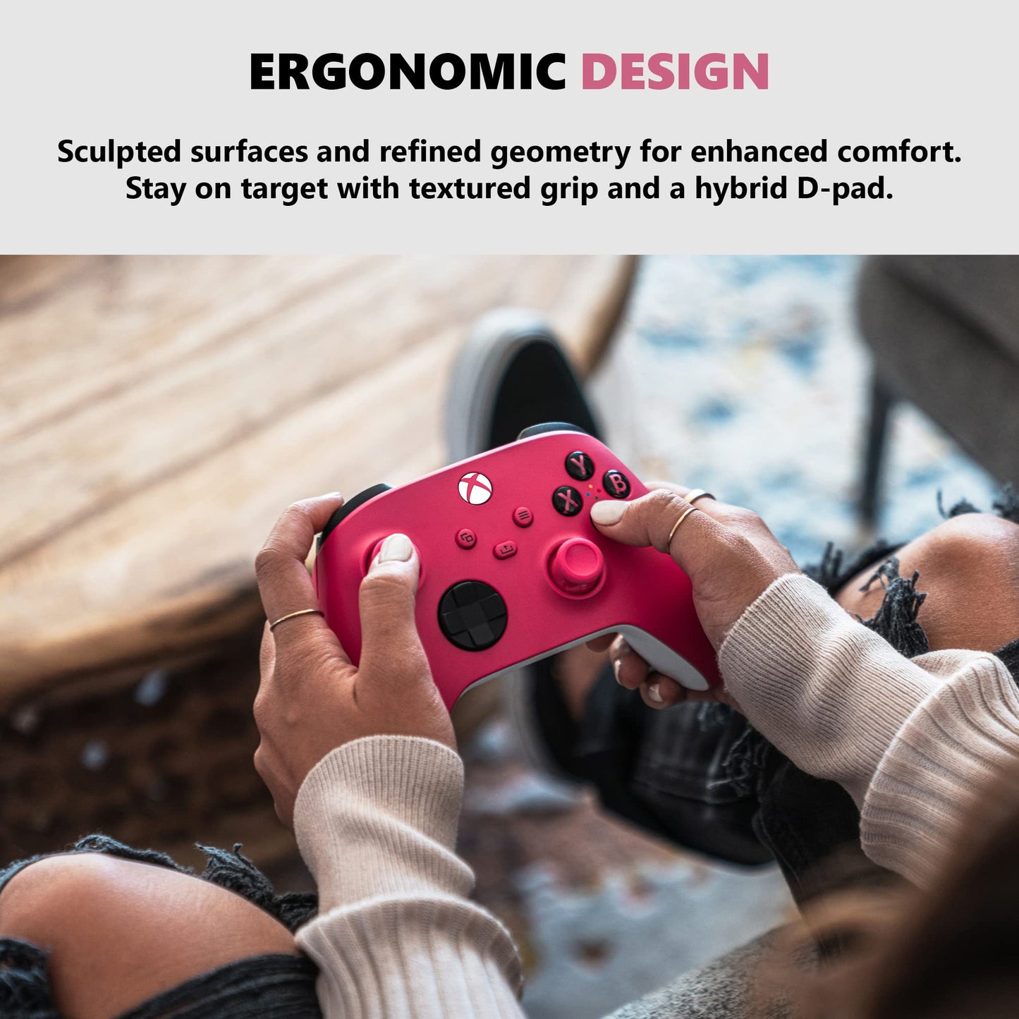 Xbox Core Wireless Gaming Controller – Deep Pink Series X|S, One, Windows PC, Android, and iOS