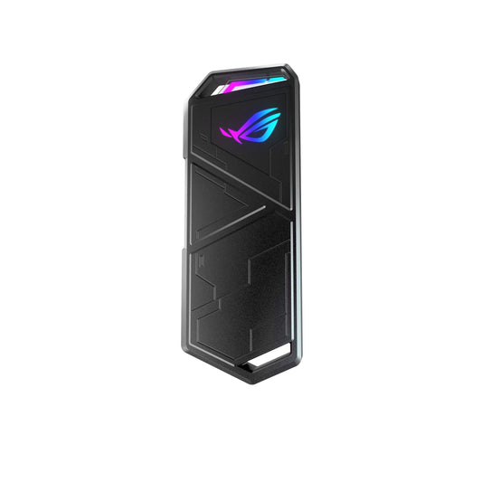 ASUS ROG STRIX Arion Aluminum Alloy M.2 NVMe SSD External Portable Enclosure Case Adapter, USB 3.2 Gen 2 Type-C (10 Gbps), USB-C to C and USB-C to A Cables, Fits PCIe 2280/2260/2242/2230 M Key/B+M Key