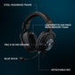 Logitech G Pro X SE Wired Gaming Headset: Blue VO!CE Detachable Boom Mic, DTS 7.1, 50 mm Drivers, USB/3.5mm Aux, USB DAC Included, for PC, Xbox, PS5, PS4 - Black - G Pro X SE Wired Gaming Headset