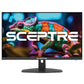 Sceptre New 27-inch Gaming Monitor 100Hz 1ms DisplayPort HDMI x2 100% sRGB AMD FreeSync Build-in Speakers, Eye Care Frameless Machine Black 2024 (E275W-FW100T)