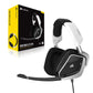 Corsair VOID RGB ELITE Wireless Gaming Headset - 7.1 Surround Sound - Discord Certified - iCUE Compatible - PC, Mac, PS5, PS4 - White