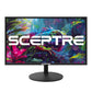 Sceptre New 27-inch Gaming Monitor 100Hz 1ms DisplayPort HDMI x2 100% sRGB AMD FreeSync Build-in Speakers, Eye Care Frameless Machine Black 2024 (E275W-FW100T)