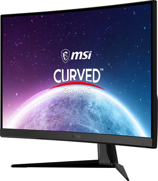 MSI G27C4X 27" Curved Gaming Monitor, 1920 x 1080 (FHD), 1ms, 250Hz, FreeSync, HDMI, DisplayPort, Anti-Flicker, Anti-Glare, HDR Ready,Black