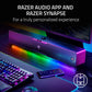 Razer Leviathan V2 X PC Soundbar with Full-Range Drivers - Compact Design - Chroma RGB - USB Type C Power and Audio Delivery - Bluetooth 5.0 - for PC, Laptop, Smartphones, Tablets & Nintendo Switch